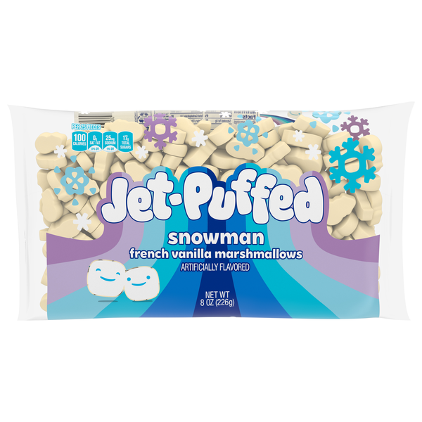 Jet-Puffed Snowman French Vanilla Flavored Marshmallows