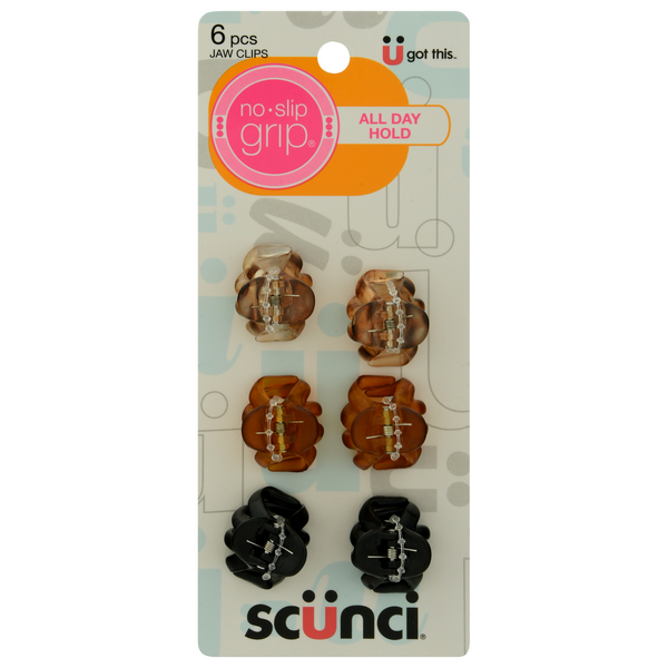 Scunci no-slip Jaw Clips