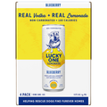 Lucky One Blueberry Vodka Lemonade - 4 pk