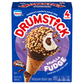 Nestle Drumstick Vanilla Fudge Frozen Dairy Dessert Cones - 4 ct