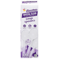 Giant Premium Crystal Clear Plastic Soup Spoons