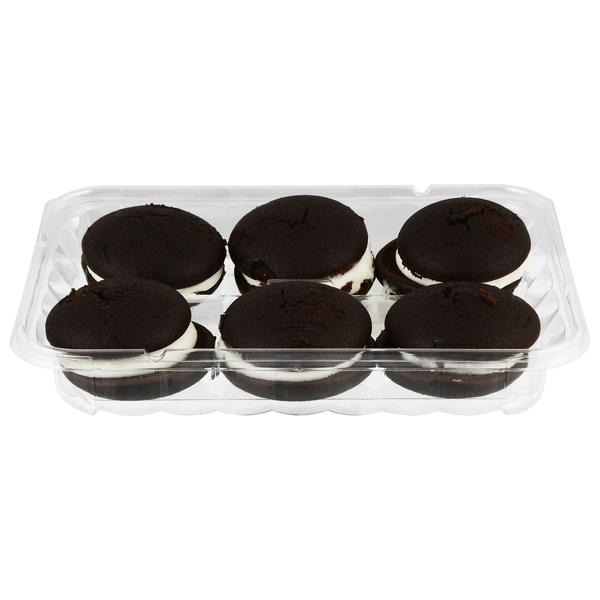 Hannaford Bakery Plain Jr. Chocolate Whoopie Snack - 8 ct