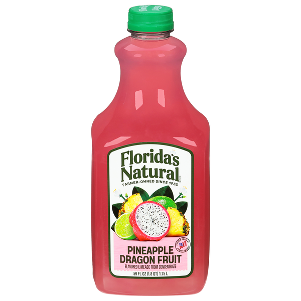 Florida's Natural Bold Blends Limeade with Pineapple & Dragon Fruit Juice
