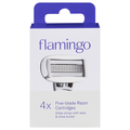 Flamingo Five-Blade Razor Cartridges