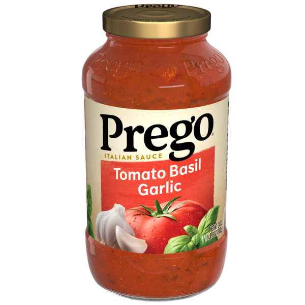 Prego Tomato Basil Garlic Italian Pasta Sauce