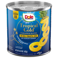 Dole No Sugar Added Tropical Gold Pineapple Slices in Juice