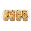 Hannaford Bakery Mini Chocolate Chip Muffins - 12 ct