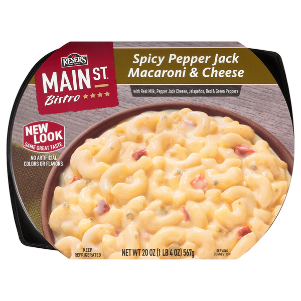 Main St Bistro Spicy Pepper Jack Macaroni & Cheese Refrigerated