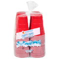 Giant Everyday Red Plastic Party Cups 18 oz