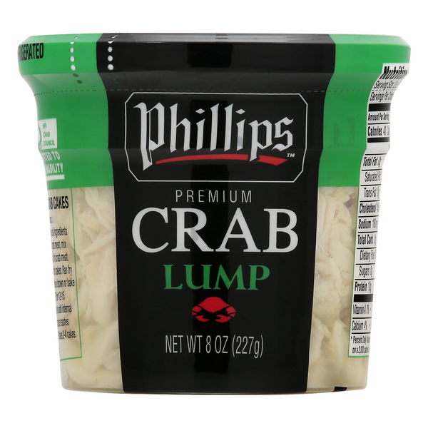 Phillips Wild Caught Premium Lump Crab Meat Fresh