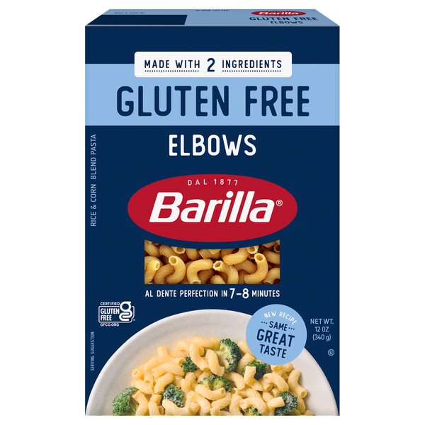 Barilla Gluten Free Corn & Rice Blend Elbows Pasta