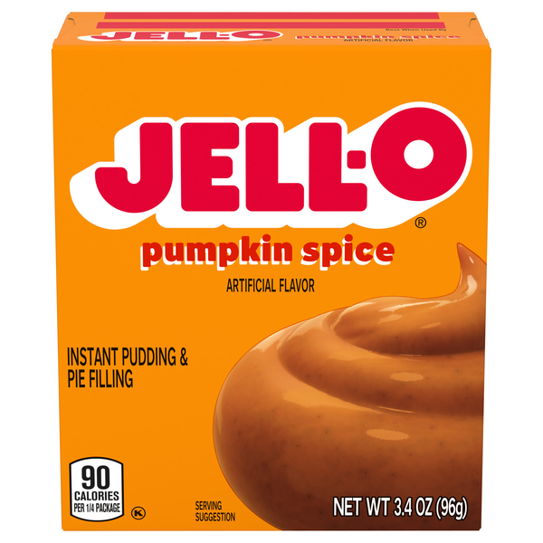 Jell-O Pumpkin Spice Instant Pudding & Pie Filling