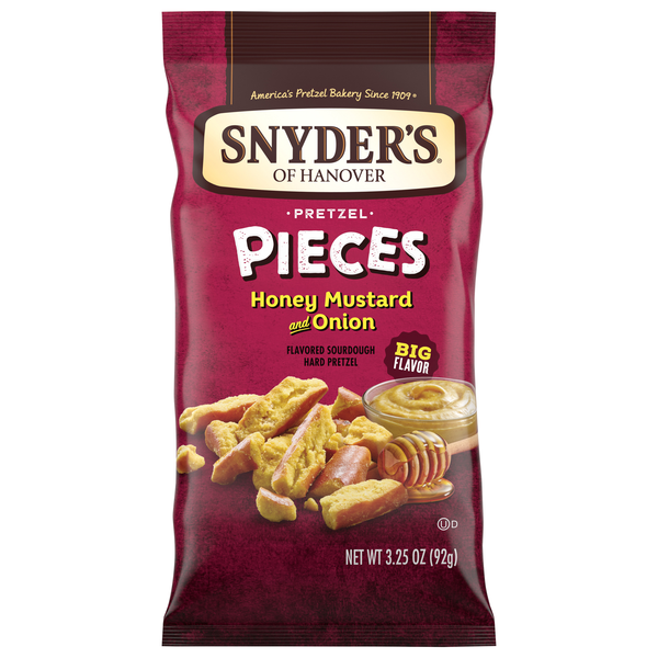 Snyder's of Hanover Honey Mustard & Onion Flavored Pretzel Pieces