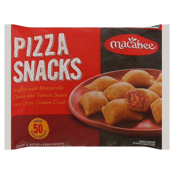Macabee Pizza Snacks - aprx 50 ct Frozen
