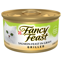 Fancy Feast Grilled Salmon Feast in Gravy Wet Cat Food