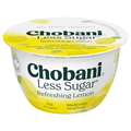 Chobani Less Sugar Low Fat Refreshing Lemon Greek Yogurt Cup