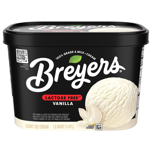 Breyers Lactose Free Vanilla Ice Cream