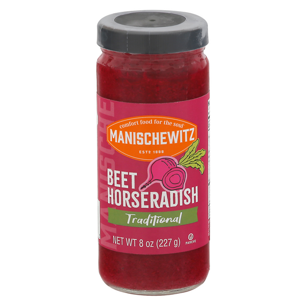 Manischewitz Traditional Beet Horseradish Refrigerated