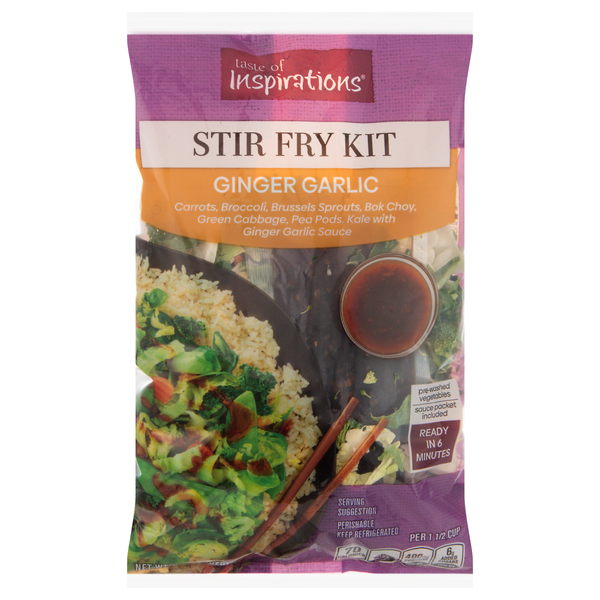 Save on Taste of Inspirations Stir Fry Kit Ginger Garlic Order Online