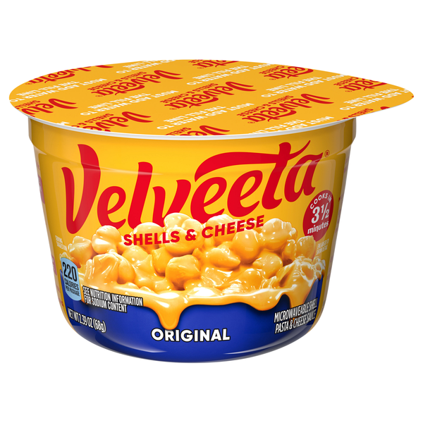 Velveeta Original Shells & Cheese Pasta Microwaveable Cup
