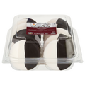 Our Brand Bakery Black & White Iced Cake Cookies - 8 ct
