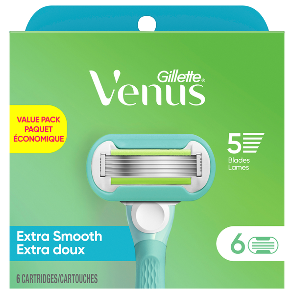 Gillette Venus Extra Smooth Cartridges Value Pack