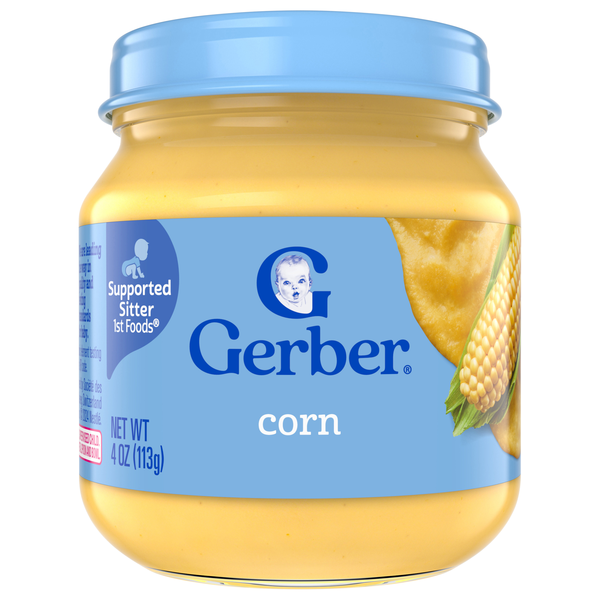 Gerber Natural 1st Baby Food Corn