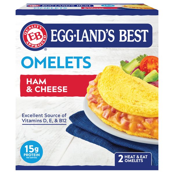Eggland's Best Ham & Cheese Omelets - 2 ct