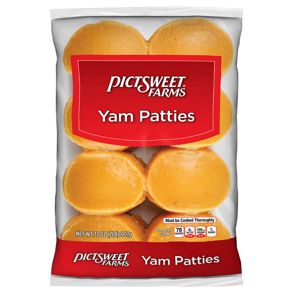 Pictsweet Farms Yam Patties Frozen