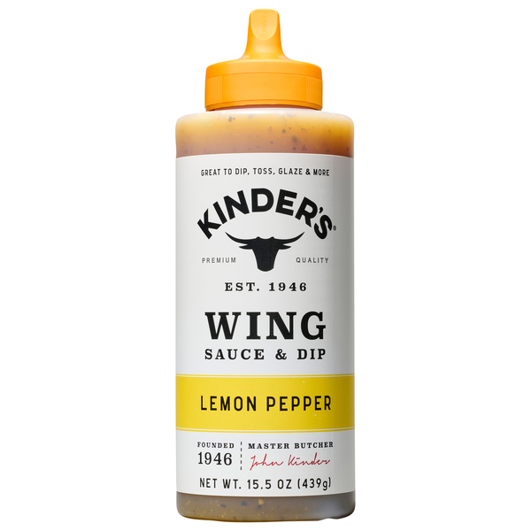 Kinder's Lemon Pepper Wing Sauce & Dip