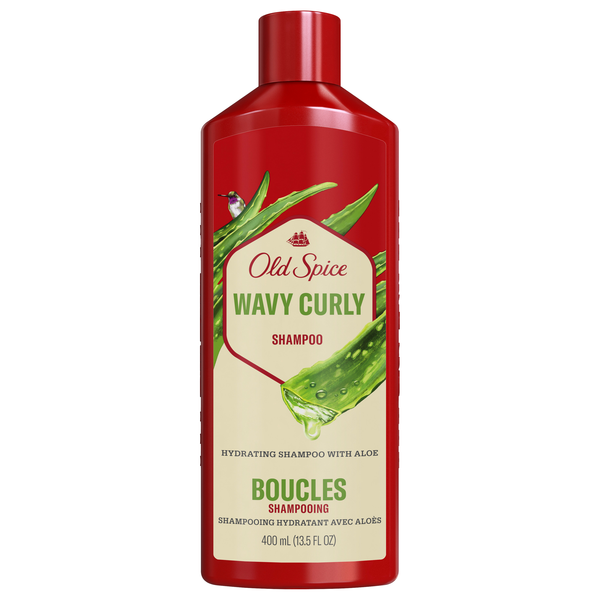 Old Spice Wavy Curly Shampoo with Aloe & Avocado