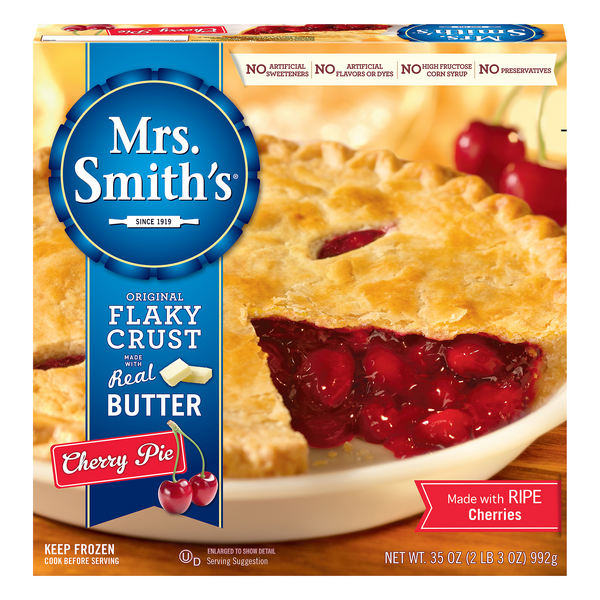 Save on Mrs. Smith's Original Flaky Crust Pie Cherry Frozen Order
