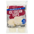 Our Brand Vanilla Ice Cream Cups - 12 ct