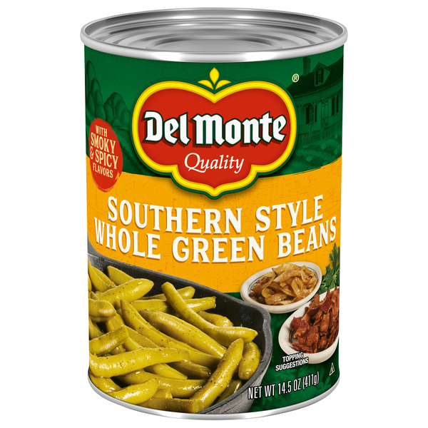 Del Monte Southern Style Whole Green Beans