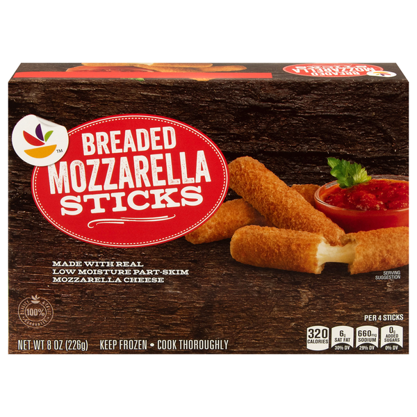 Giant Breaded Mozzarella Sticks Frozen