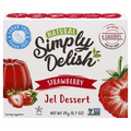Simply Delish Jel Dessert Strawberry
