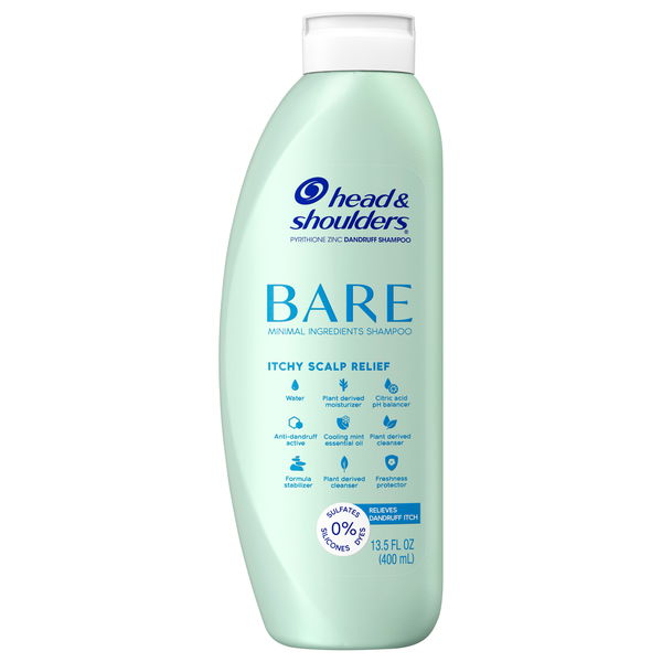 Head & Shoulders BARE Itchy Scalp Relief Dandruff Shampoo