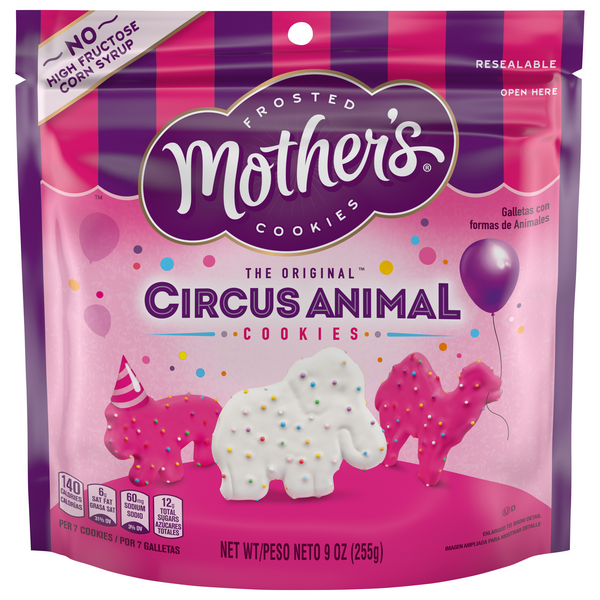 Mother's Original Frosted Circus Animal Cookies