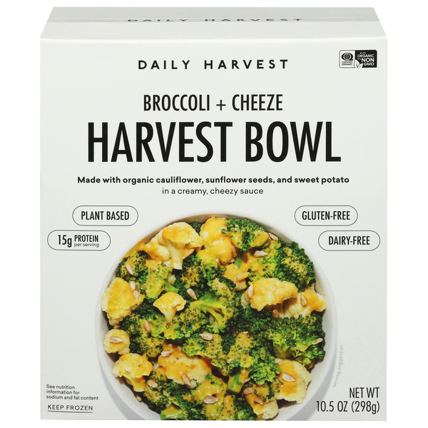 Daily Harvest Organic Broccoli + Cheeze Harvest Bowl Frozen Meal