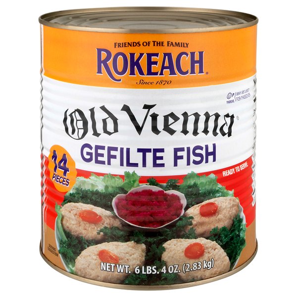 Rokeach Old Vienna Gefilte Fish Kosher For Passover