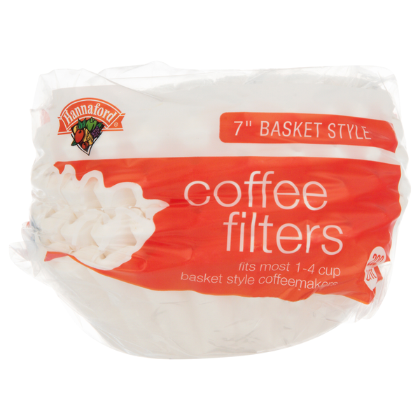 Hannaford Coffee Filters 7 Inch Basket Style