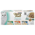 Fancy Feast Classic Pate Collection Seafood Variety Wet Cat Food - 12 ct