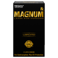 Trojan Magnum Large Size Lubricated Latex Condoms