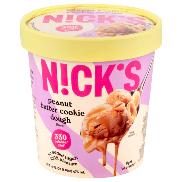 N!ck's Light Peanut Butter Cookie Dough Ice Cream