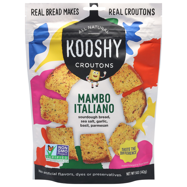 Kooshy All Natural Mambo Italian Croutons