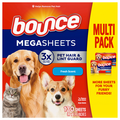 Bounce Pet Hair & Lint Guard Fresh Scent Mega Dryer Sheets