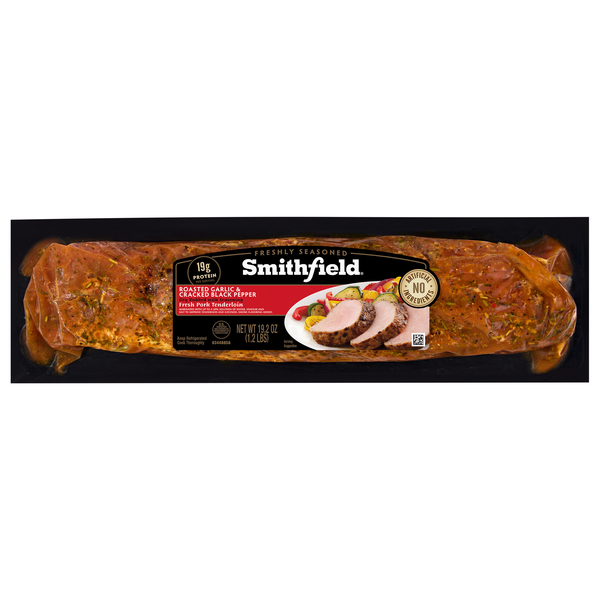 Smithfield Garlic & Black Pepper Dry Rubbed Marinated Pork Tenderloin