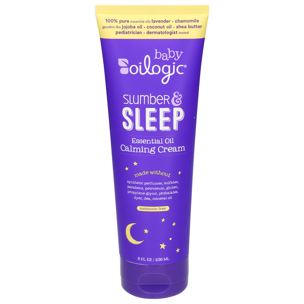 Oilogic Baby Melatonin Free Slumber & Sleep Essential Oil Calming Cream
