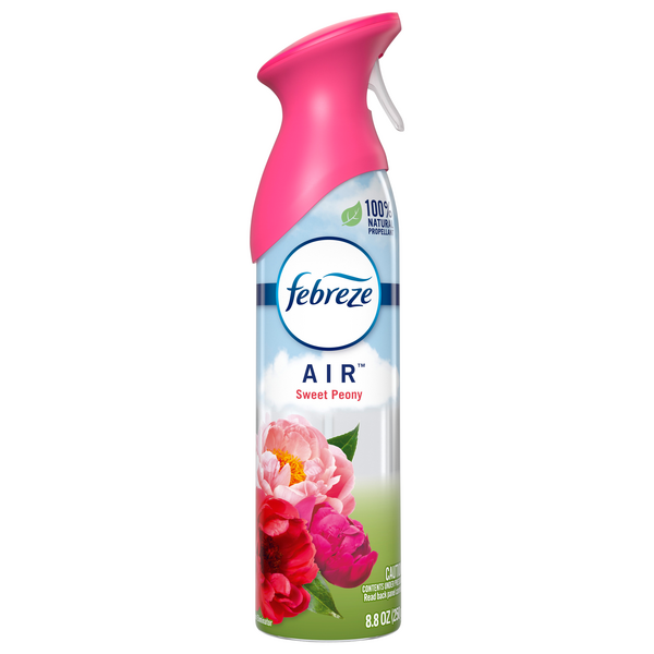 Save on Febreze Air Effects Air Freshener Sweet Peony Aerosol Spray