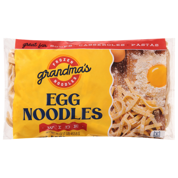 Grandma's Wide Egg Noodles Frozen